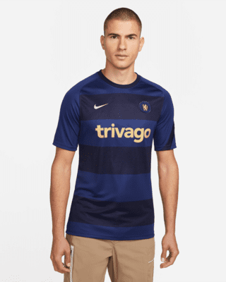 Chelsea F.C. Men's Nike Dri-FIT Pre-Match Short-Sleeve